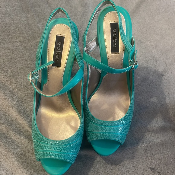 Lot of 4 pairs of High Heel Sandals - Size 10 - Picture 2 of 10